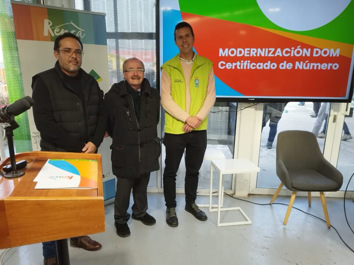 Ilustre Municipalidad de Renca lanza el Certificado de número digital.