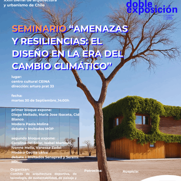 Seminario “Amenazas y Resiliencias: El Diseño en la Era del Cambio Climático”